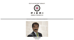 Desktop Screenshot of pieri-rechtsanwalt.de